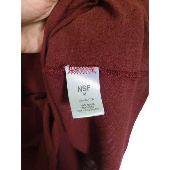 NSF Colorblock Fine Jersey Boxy Tee Size Medium - Picture 6 of 6